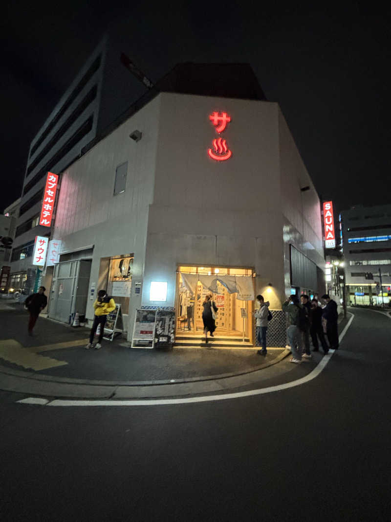 サ活ツツウラウラさんの泊まれるサウナ屋さん 品川サウナのサ活写真