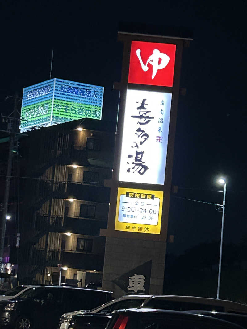 がにゃんがぽん。さんの庄内温泉 喜多の湯のサ活写真