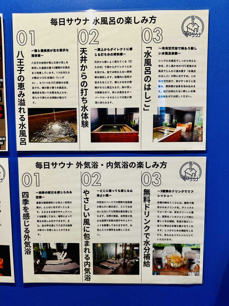 yu1roさんの毎日サウナ 八王子店のサ活写真