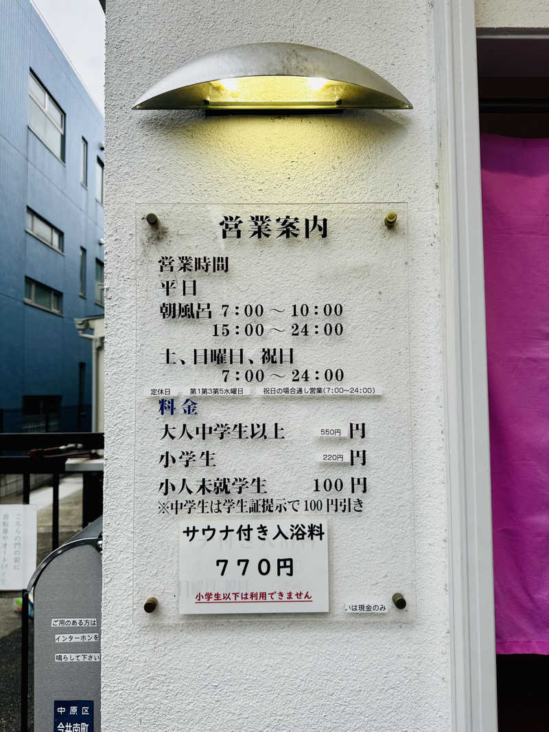 yu1roさんの今井湯のサ活写真