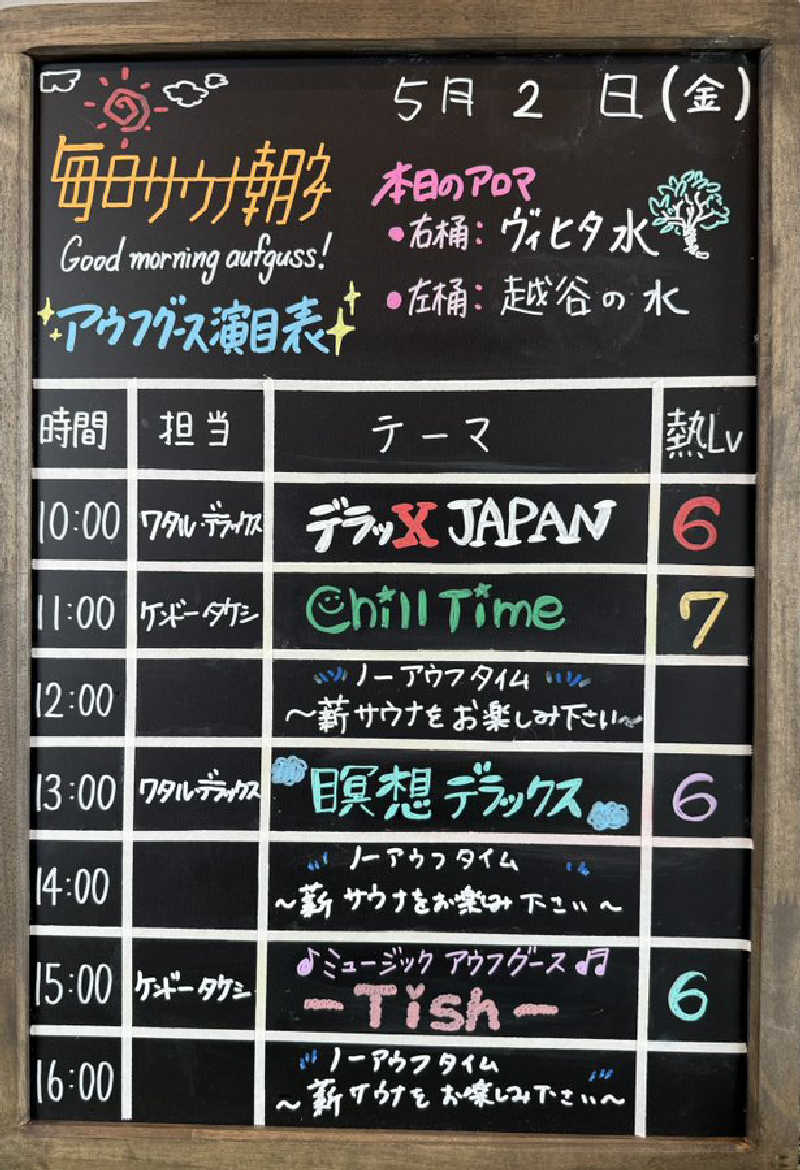 makobaさんの毎日サウナ 越谷店のサ活写真