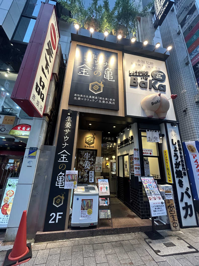 北関東SAUNAR  漠然さんさんの生姜サウナ 金の亀のサ活写真