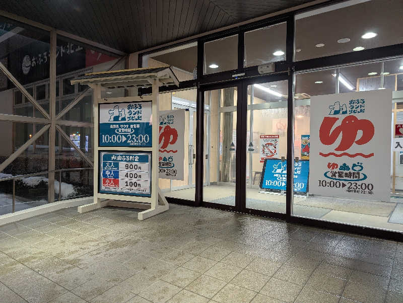 水風呂のペンギンさんのおふろランド北上のサ活写真