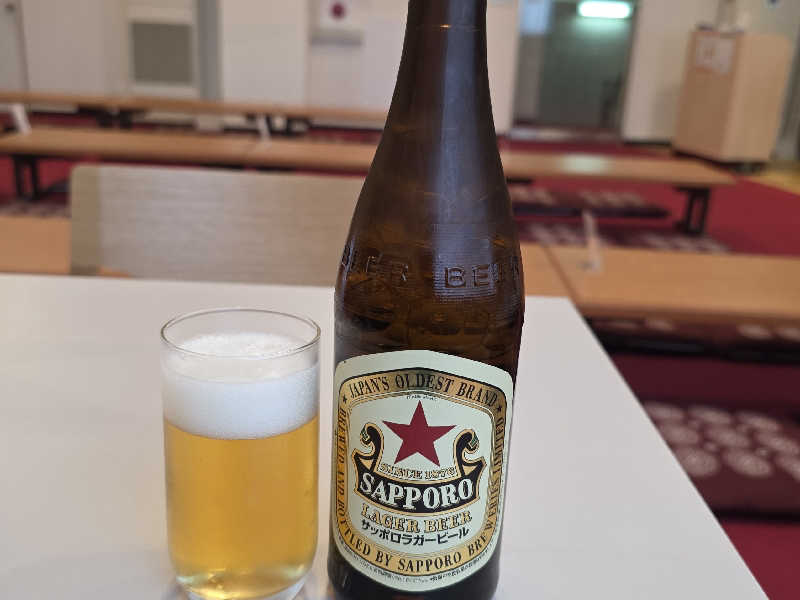 瓶ビール　赤星