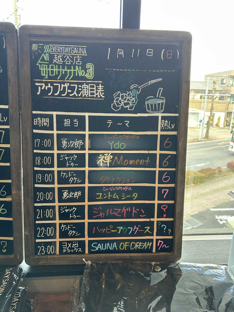 けんぴさんの毎日サウナ 越谷店のサ活写真