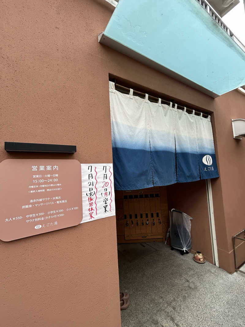 けんぴさんのえごた湯のサ活写真