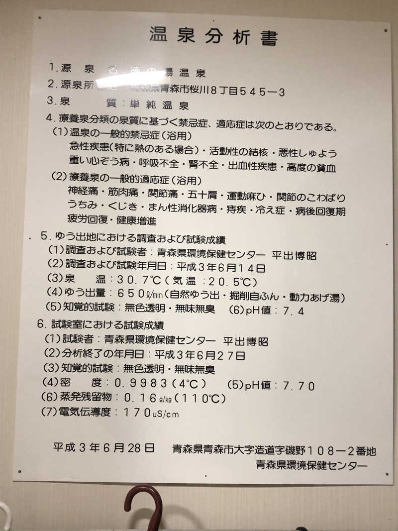 ♨️みどり蒸し🤢🧖‍♀️さんの徳の湯温泉のサ活写真