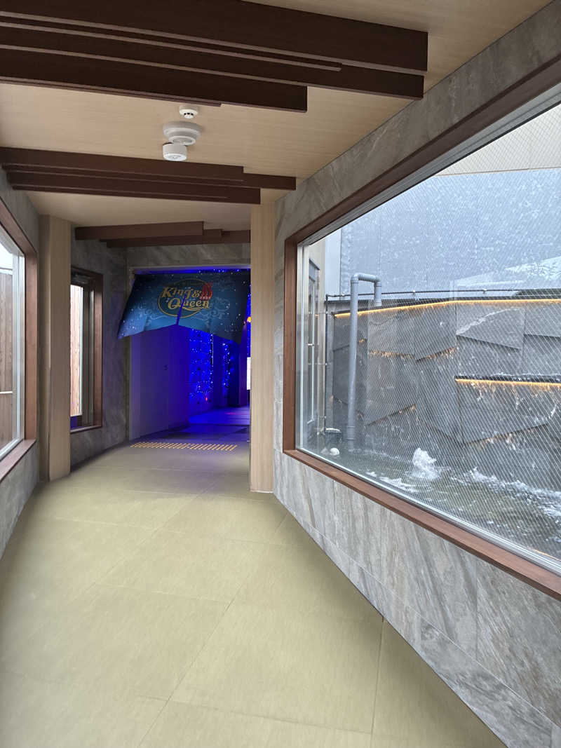 フリーさんの温泉バルコニー キング&クイーンのサ活写真