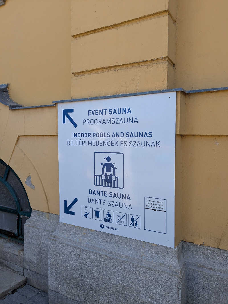 どもしゃまさんのセーチェーニ温泉のサ活写真