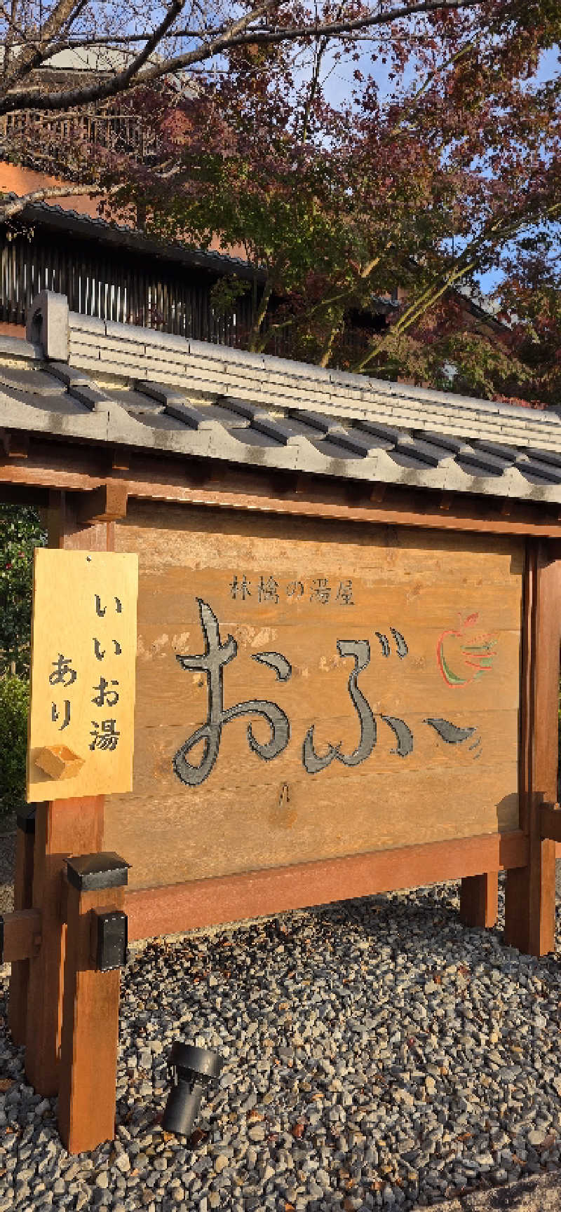 やなくさんの林檎の湯屋 おぶ～のサ活写真