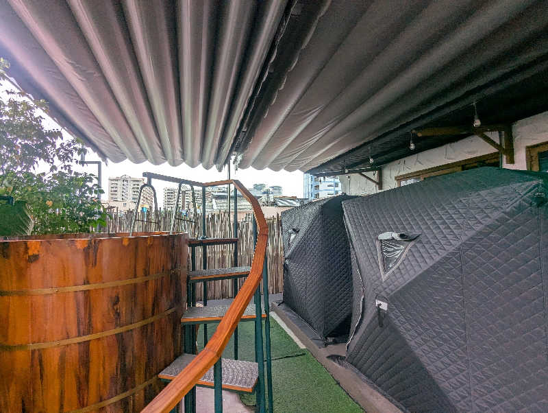 ももこ/西風じゅんさんのRIKU Sauna & Ice Bath(セルフサウナ)のサ活写真