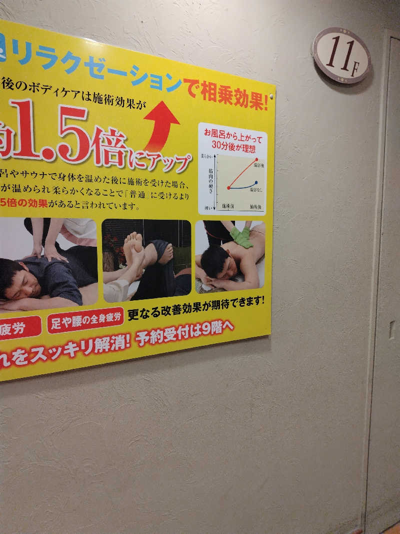 ジャグサウナーさんのホテルキャビナス福岡のサ活写真