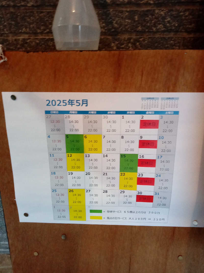 トッシィさんの東温泉 (あずまおんせん)のサ活写真