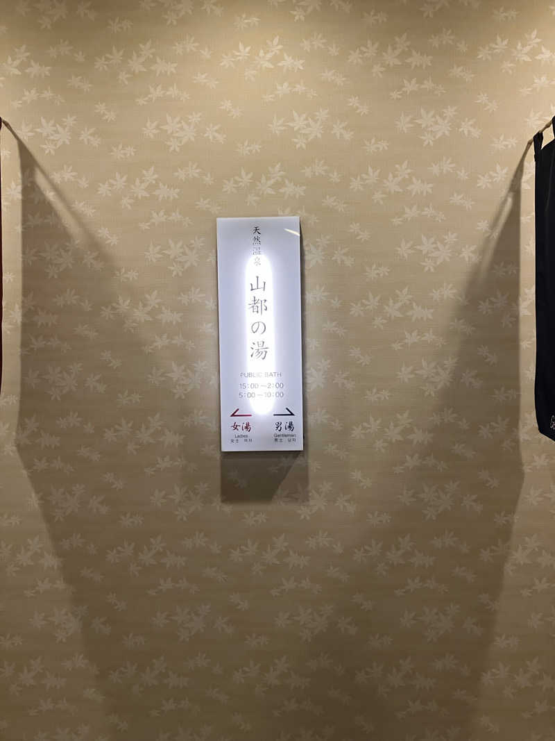 ミントちんさんのホテルルートイン山口 湯田温泉のサ活写真