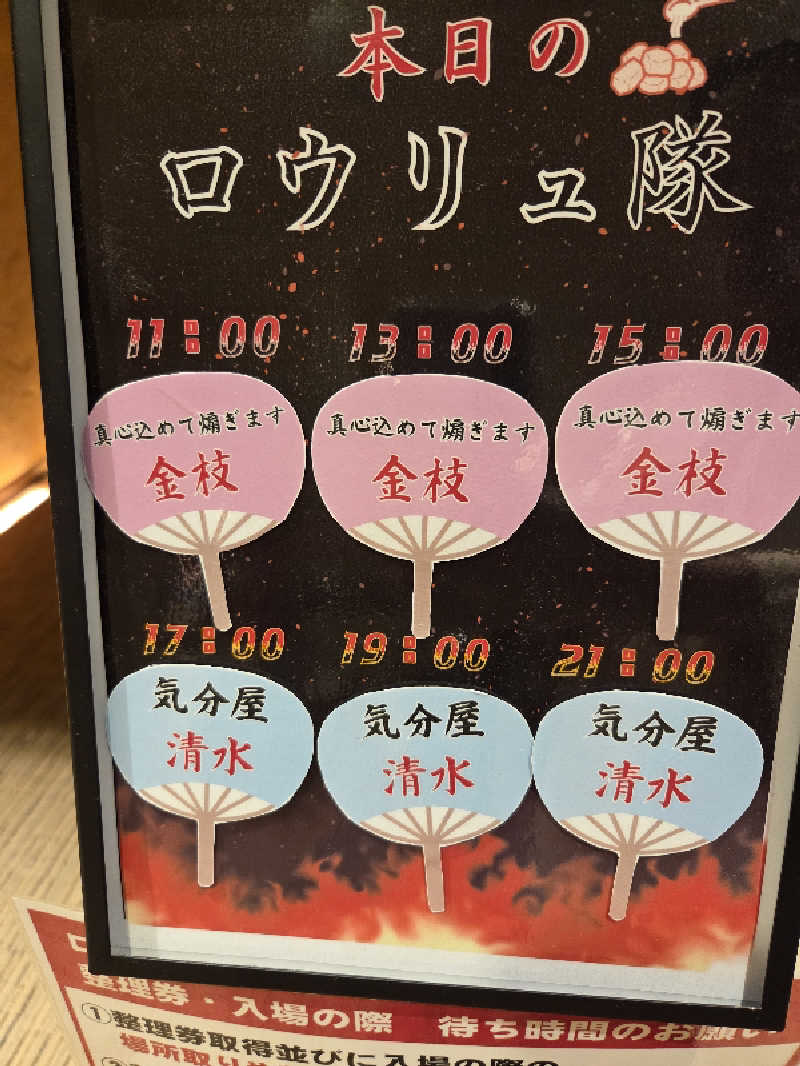 アンチョビさんののだ温泉 ほのかのサ活写真