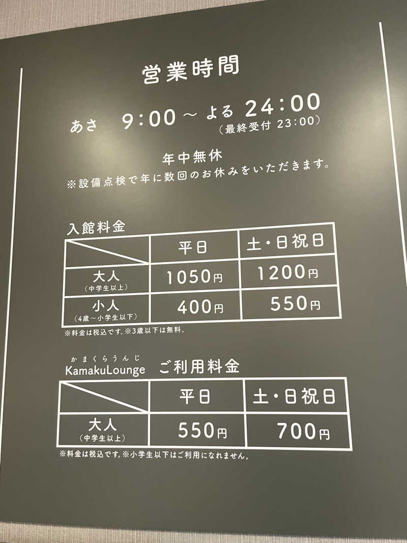 ITSUKOさんのおふろの王様 和光店のサ活写真