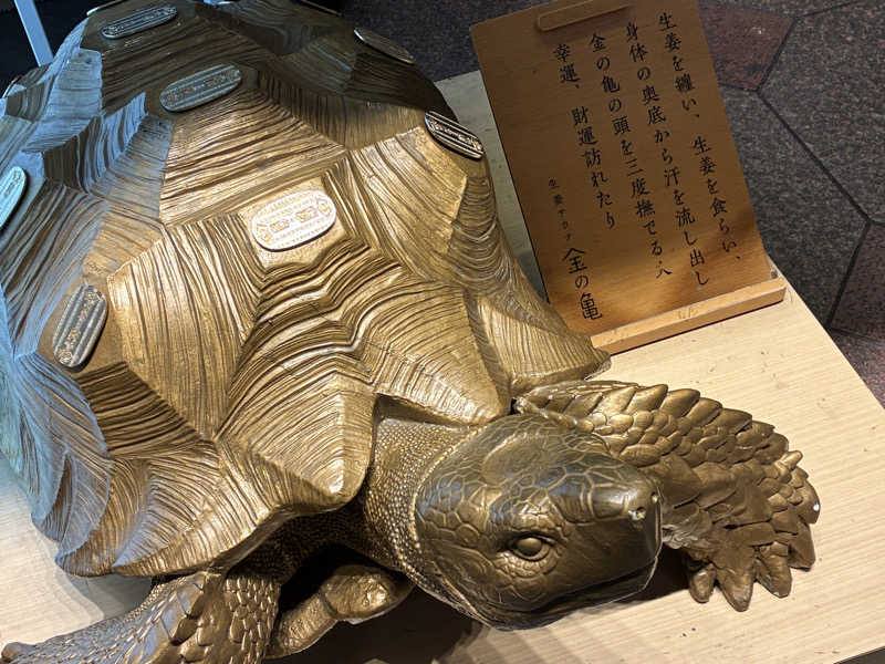 ぶんぶん丸さんの生姜サウナ 金の亀のサ活写真