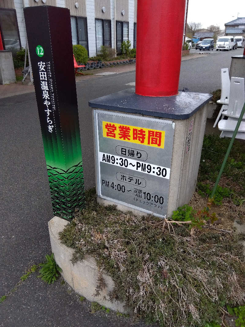 ロネシさんの安田温泉 ホテルやすらぎのサ活写真