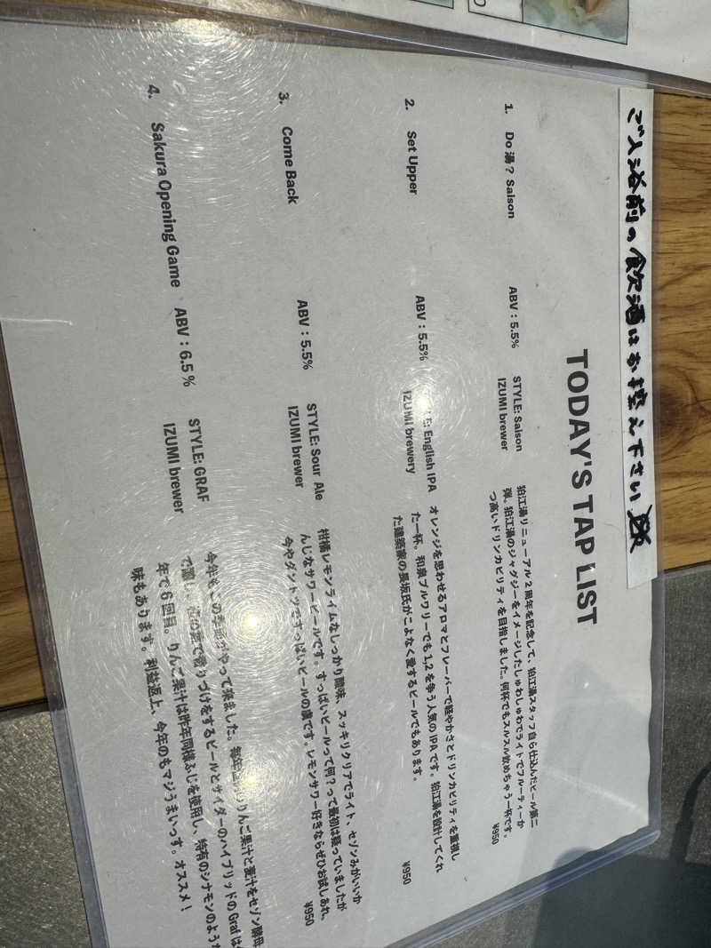 西 裕人さんの狛江湯のサ活写真