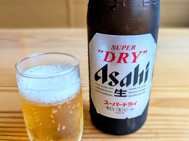 スーパードライ中瓶