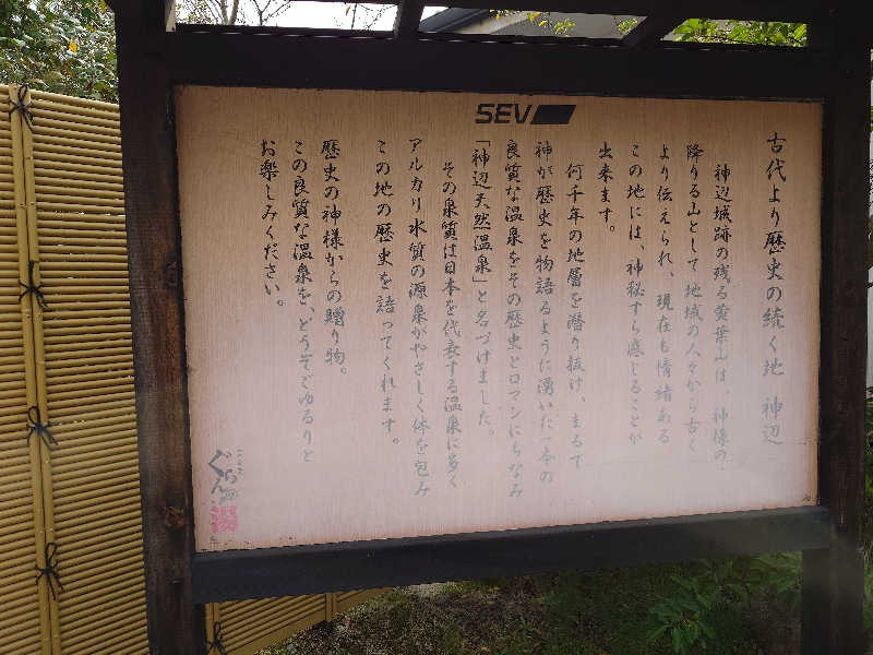 けんけんさんの神辺天然温泉 ぐらんの湯のサ活写真