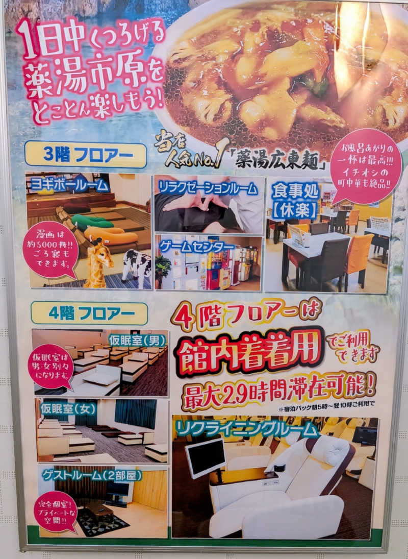 HOTさんの薬湯市原店のサ活写真