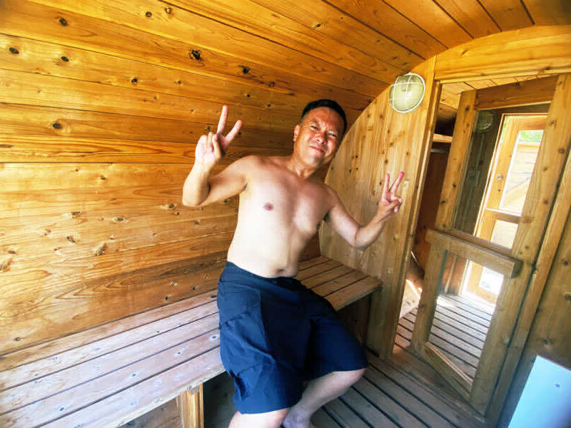 ケンタロックさんの父母ヶ浜絶景浴サウナのサ活写真