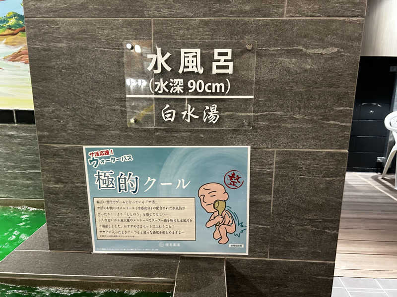 顔ハメは絶対やるのよさんの白水湯のサ活写真