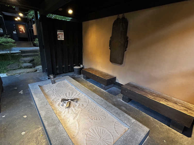 顔ハメは絶対やるのよさんの箱根湯寮のサ活写真