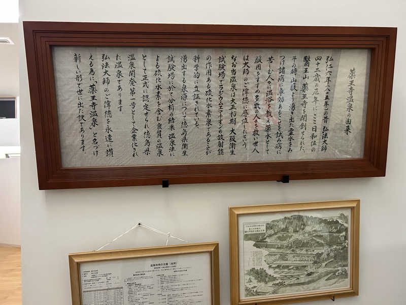 ポンタンさんの薬王寺温泉 湯元 醫王の湯のサ活写真