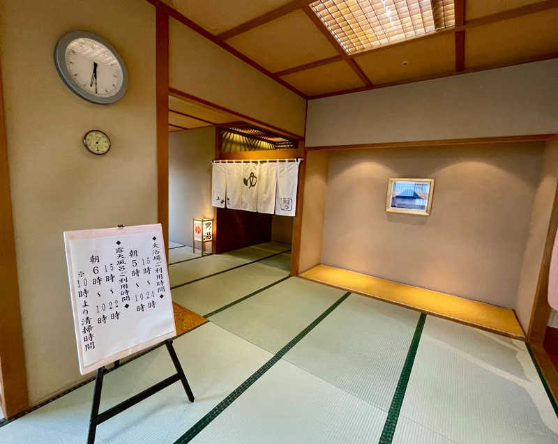 アクビさんの自家源泉の宿 富士屋のサ活写真