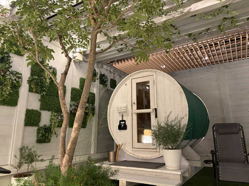 ルルララさんのプライベート駅サウナ ととの場のサ活写真