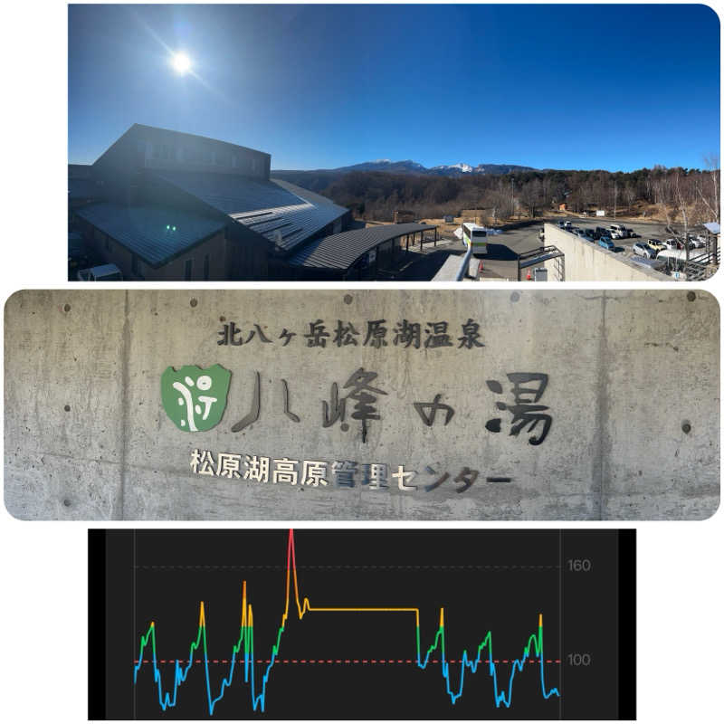 からきんさんの八峰の湯(ヤッホーの湯)のサ活写真