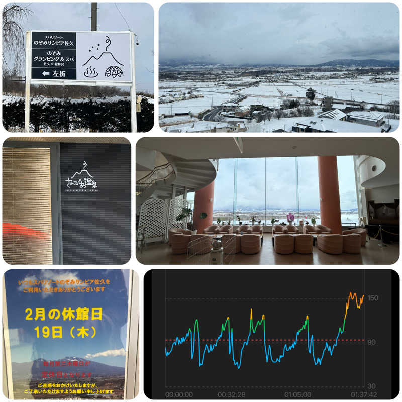 からきんさんののぞみサンピア佐久のサ活写真