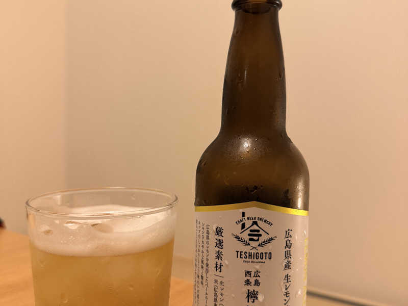 ホテルにあったビール！