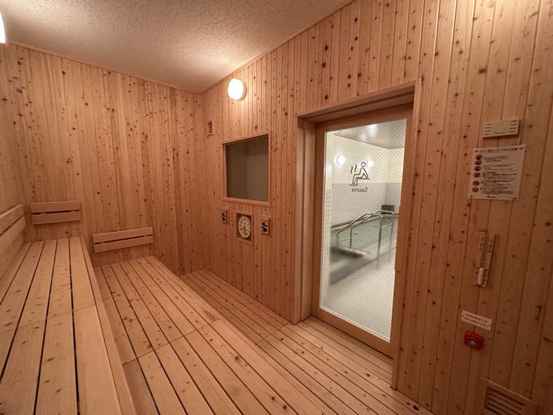 ギネス勇次郎さんの芽室町温水プールのサ活写真