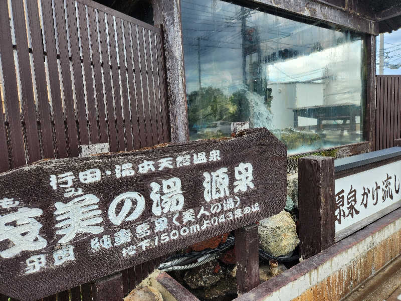 やっさんさんの行田・湯本天然温泉 茂美の湯のサ活写真