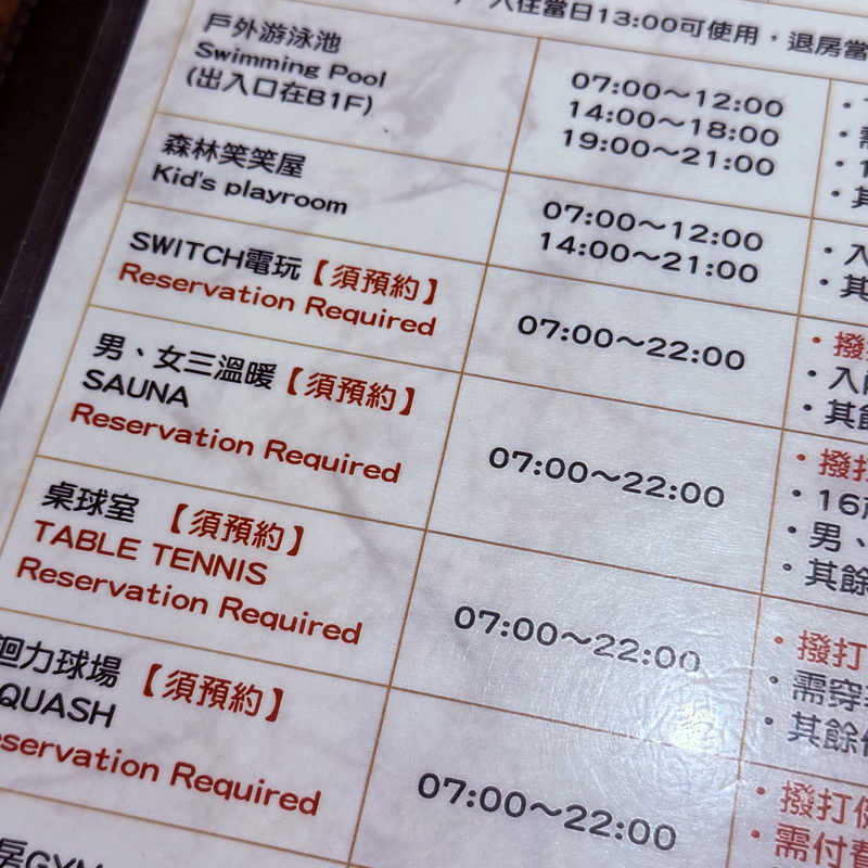 ttnu5206さんの長栄桂冠酒店(台中)のサ活写真