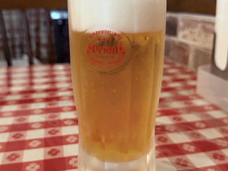 オリオン生ビール