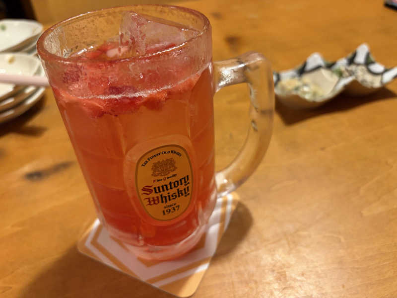 完熟いちごの角ハイボール
