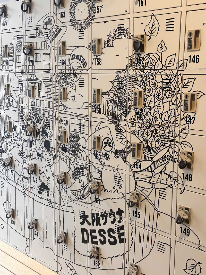 ちゃみさんの大阪サウナDESSEのサ活写真