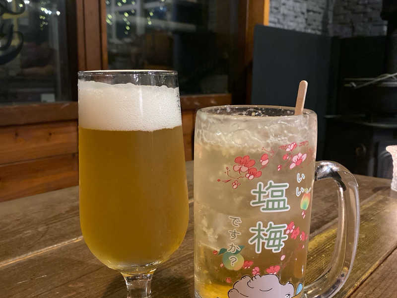 クラフトビールと塩梅サワー🍺🥃