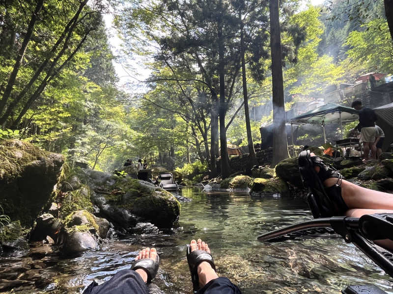 ようさんの奥茶屋キャンプ場 関東 川サウナ 奥多摩 テントサウナのサ活写真