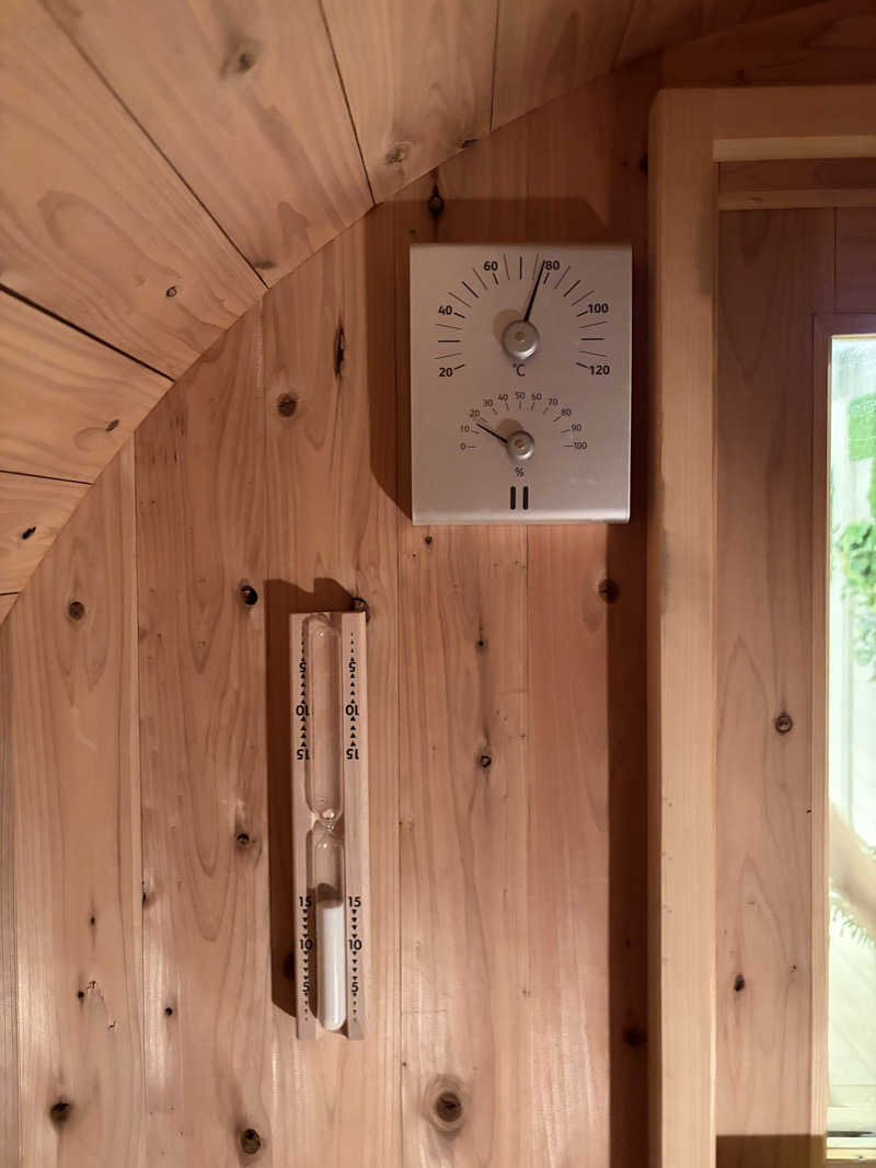 さ湯さんのプライベート駅サウナ ととの場のサ活写真