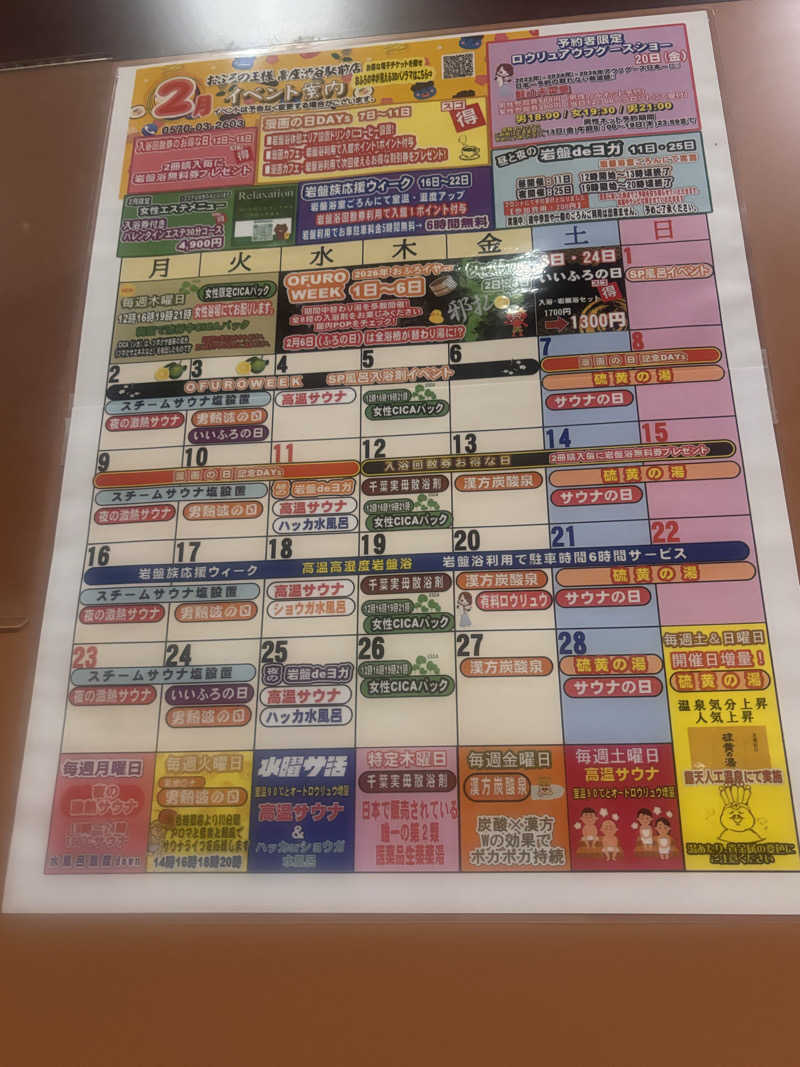 もたさんのおふろの王様 高座渋谷駅前店のサ活写真