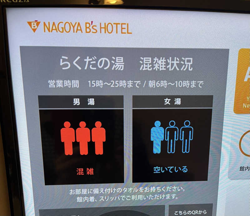 肉うどんさんの名古屋ビーズホテル らくだの湯のサ活写真