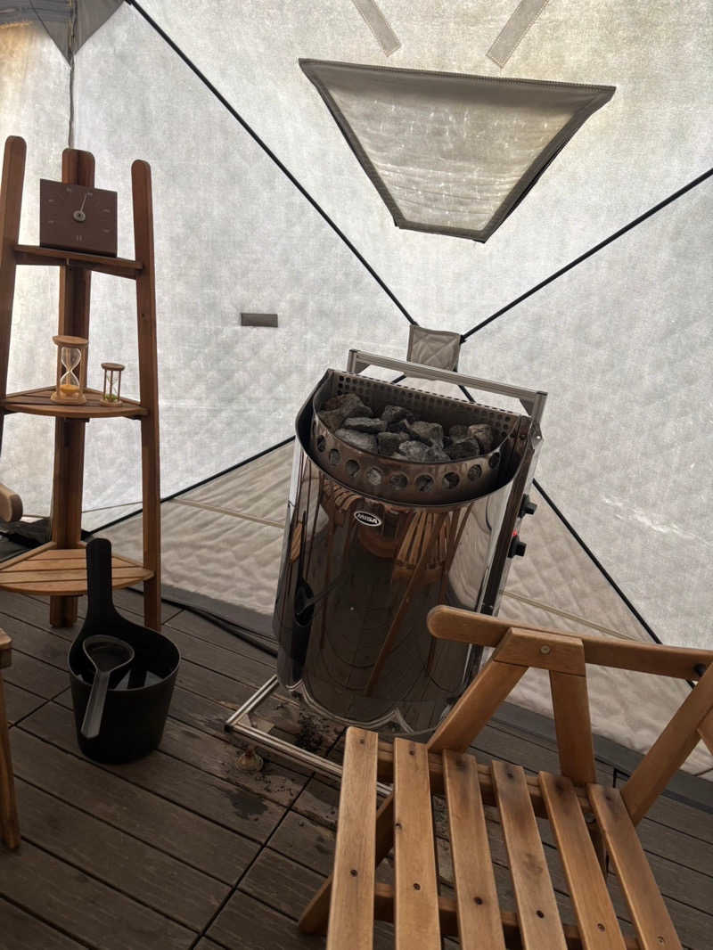 ゆりあまるさんの屋上の北欧サウナ店 LOMAのサ活写真