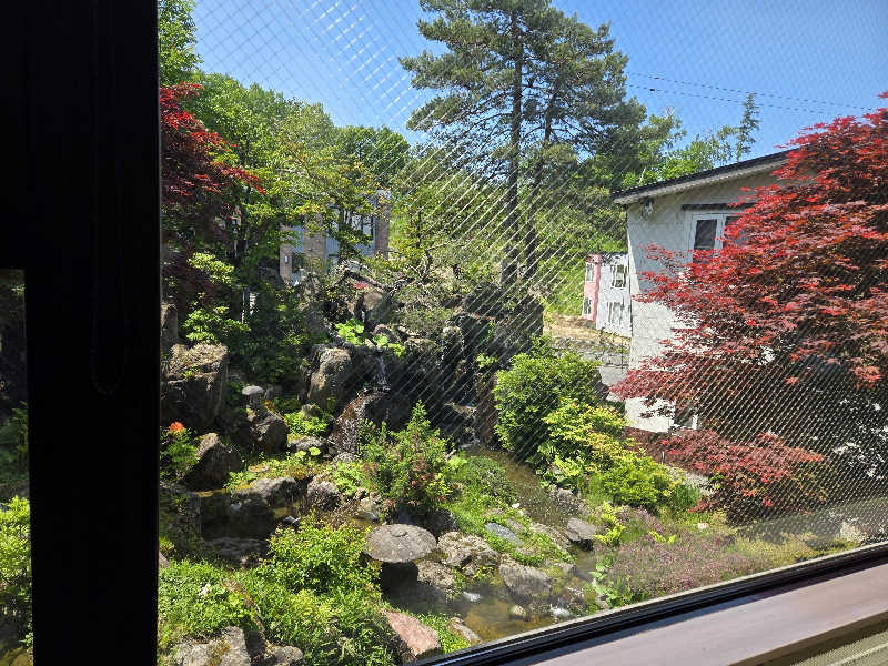サウナハットは大事さんの和風旅館扇松園のサ活写真