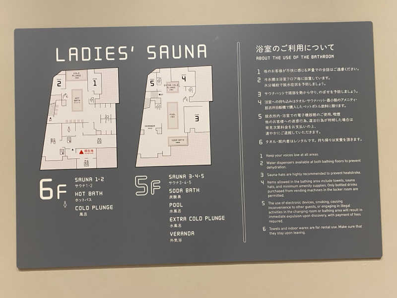 てこびさんのsaunahouseのサ活写真