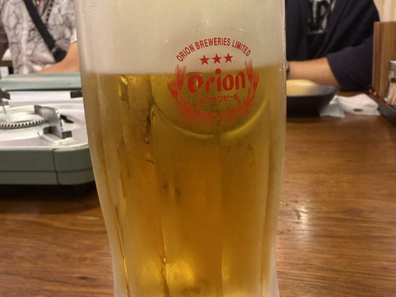 オリオン生ビール🍺
